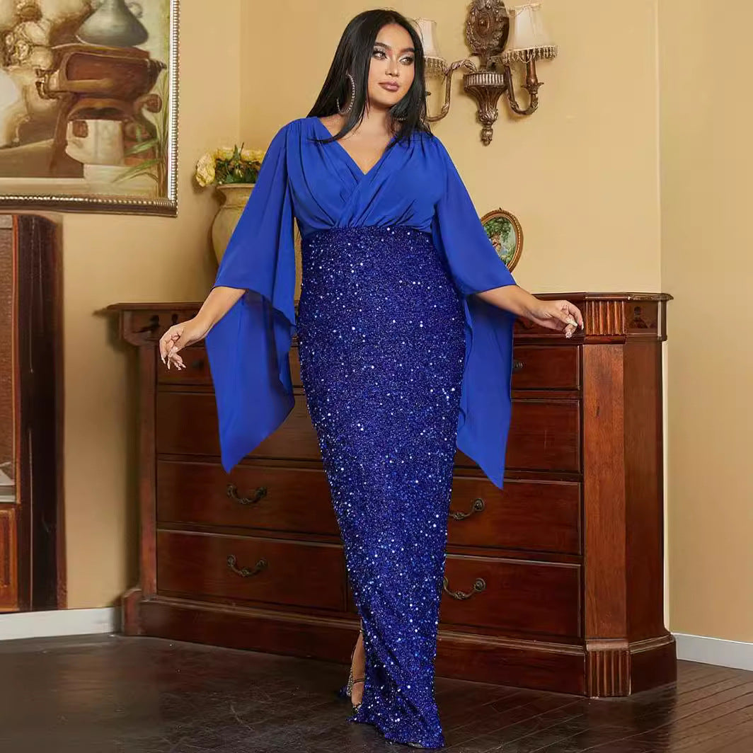 Robe Éblouissante à Sequins