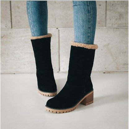Bottines en fourrure