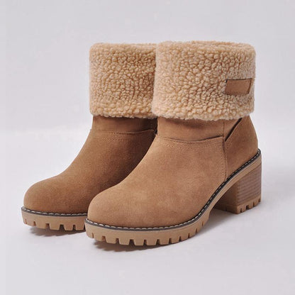 Bottines en fourrure