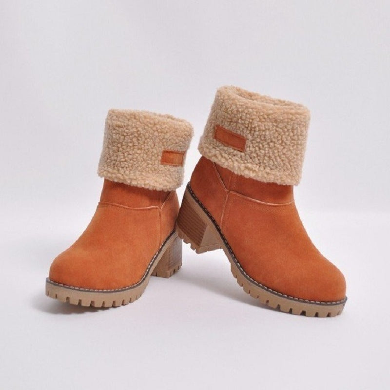 Bottines en fourrure
