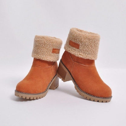 Bottines en fourrure