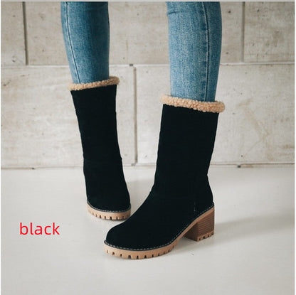 Bottines en fourrure