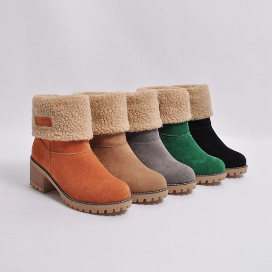 Bottines en fourrure