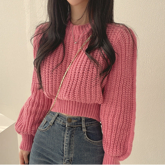 Pull Croppé Hivernal au Confort Moderne