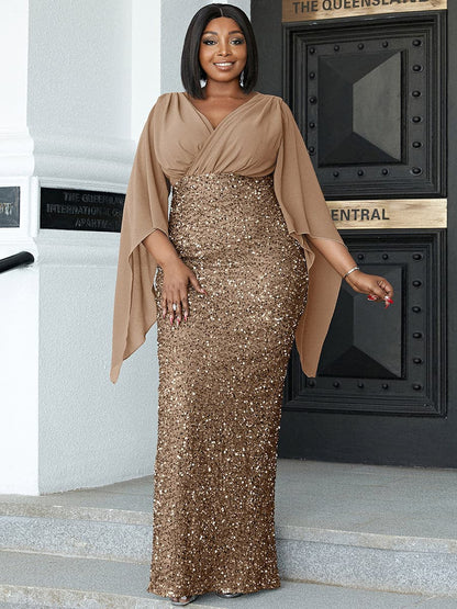 Robe Éblouissante à Sequins