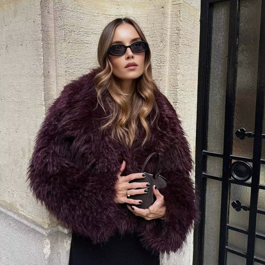 Manteau Court en Fourrure