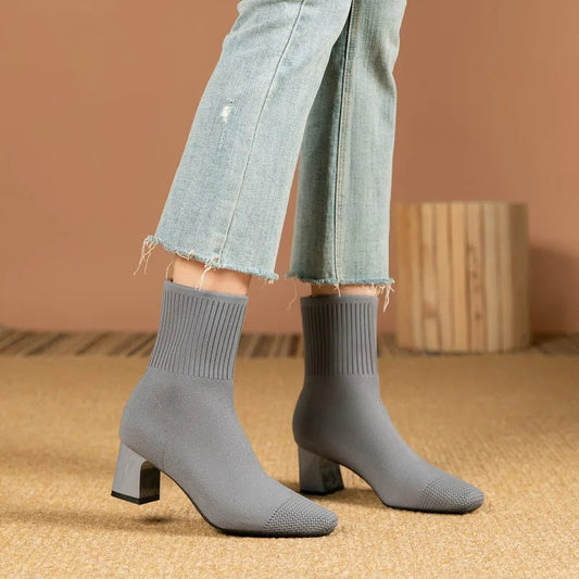 Bottines Stretch Tendance